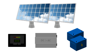kit solar fotovoltaico para hogares