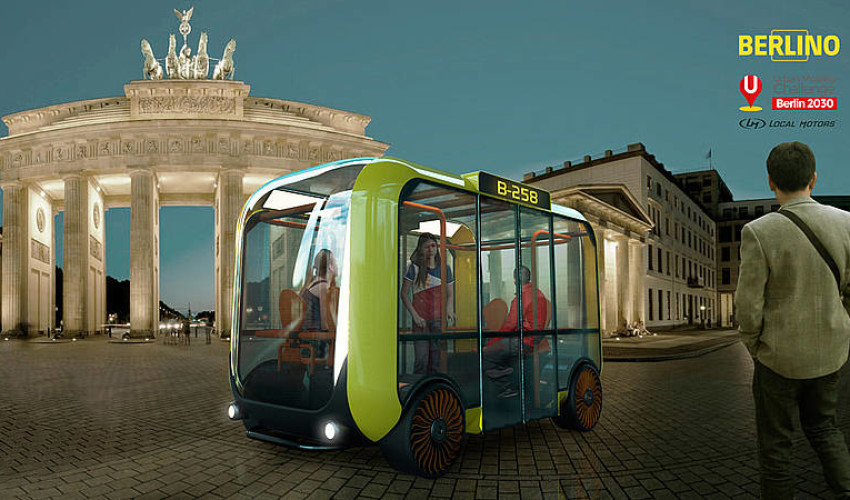 Berlino, el bus del futuro | Imágenes del diseño realizado por Édgar Sarmiento