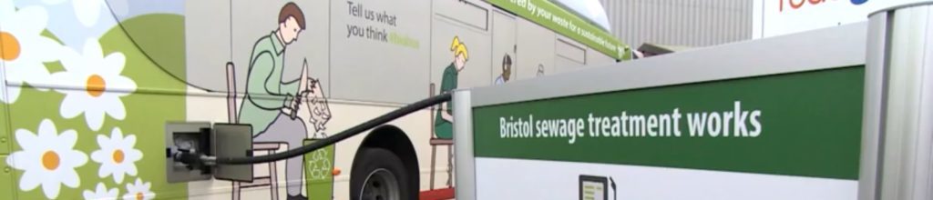 BioBus, el bus que funciona con excremento humano